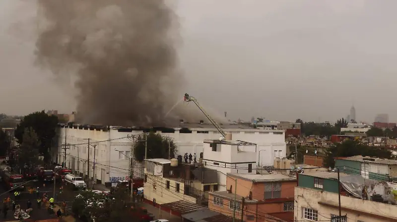 Incendio en la colonia Morelos